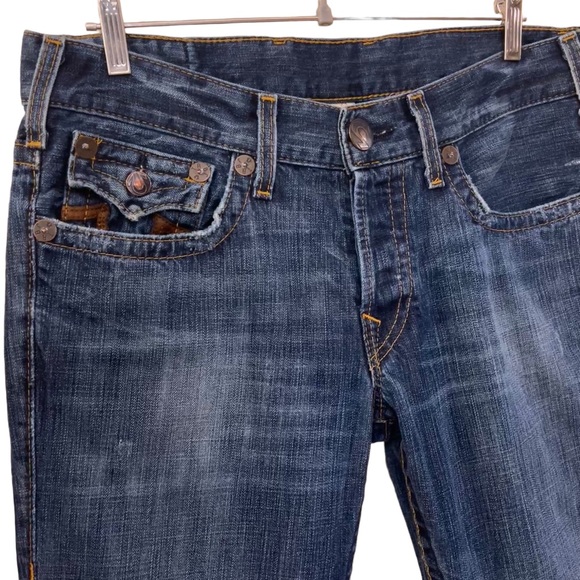 True Religion button fly Mens jeans size 33 - Picture 7 of 11